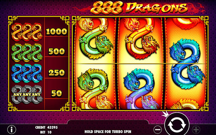 888 Dragons Slots Lord Ping