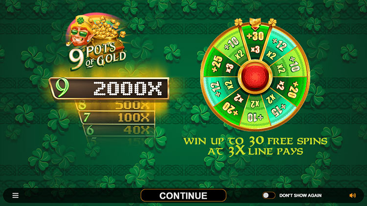 9 Pots of Gold Slots Lord Ping