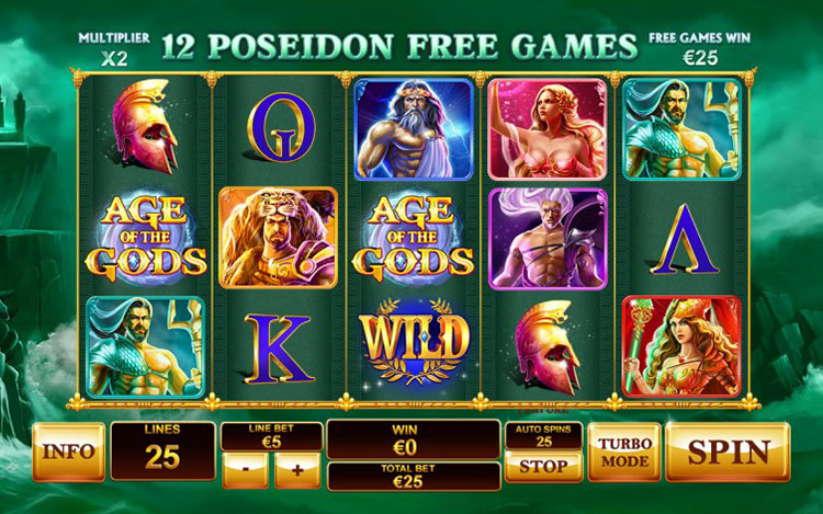 Age Of The Gods Slots Lord Ping