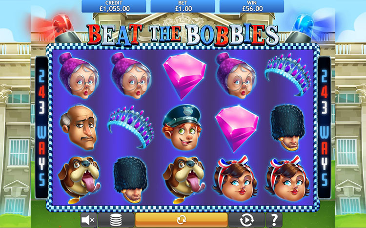 Beat The Bobbies Slots Lord Ping