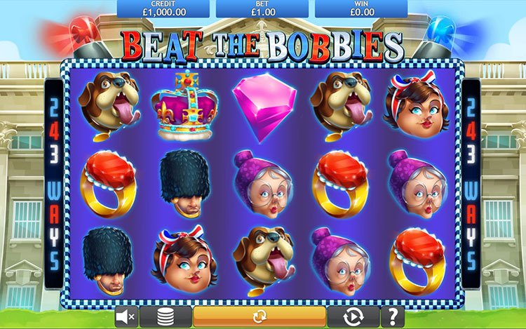 Beat The Bobbies Slots Lord Ping