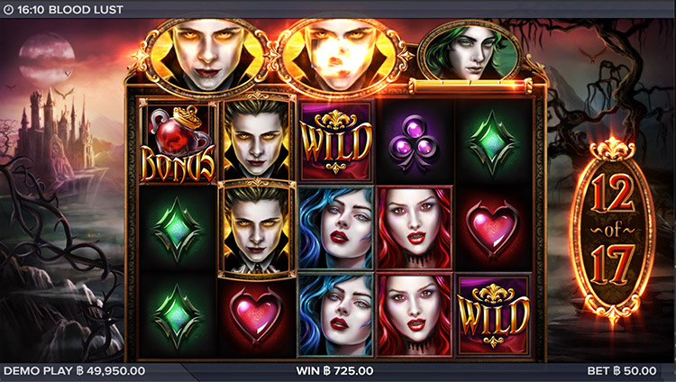 Blood Lust Slots Lord Ping