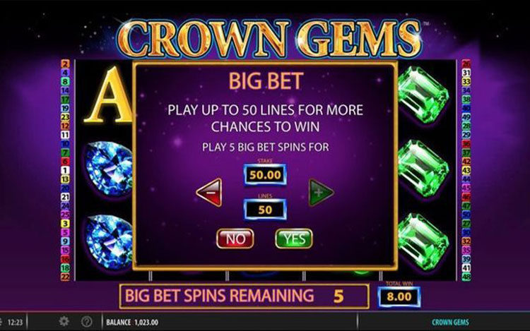 Crown Gems Slots Lord Ping