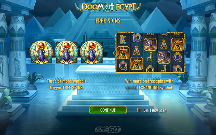 Doom of Egypt Slots Lord Ping