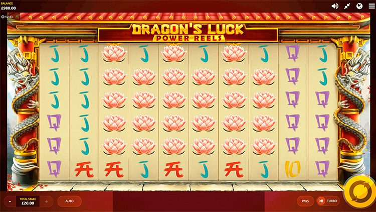 Dragon's Luck Power Reels Slots Lord Ping