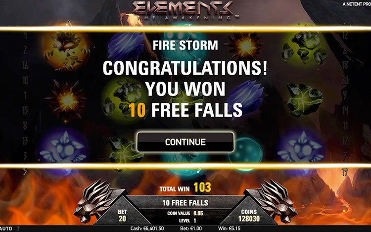 Elements: The Awakening Slots Lord Ping