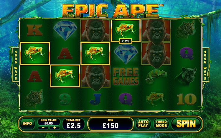 Epic Ape Slots Lord Ping