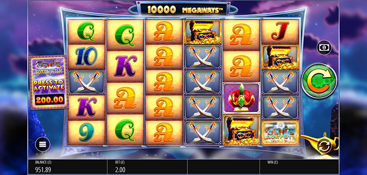 Genie Jackpots Megaways Slots Lord Ping