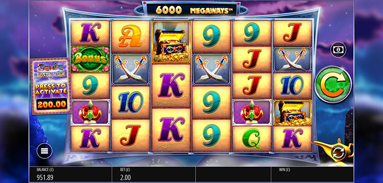 Genie Jackpots Megaways Slots Lord Ping