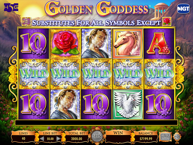 Golden Goddess Slots Lord Ping