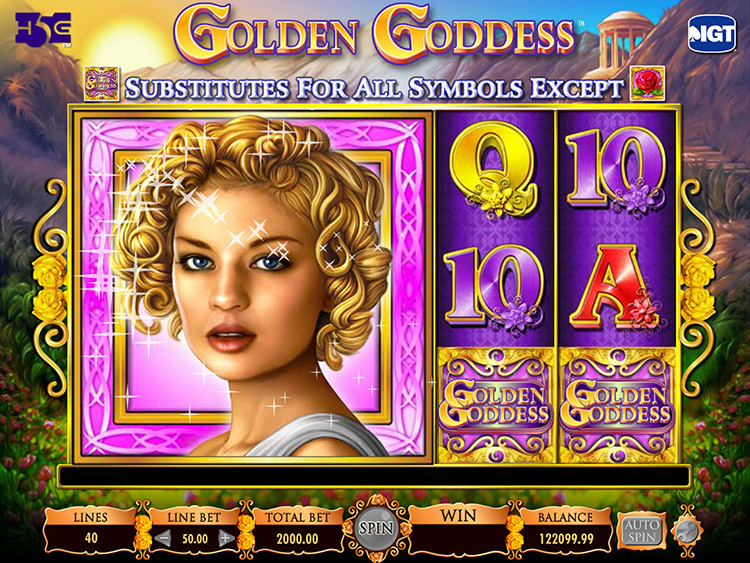 Golden Goddess Slots Lord Ping