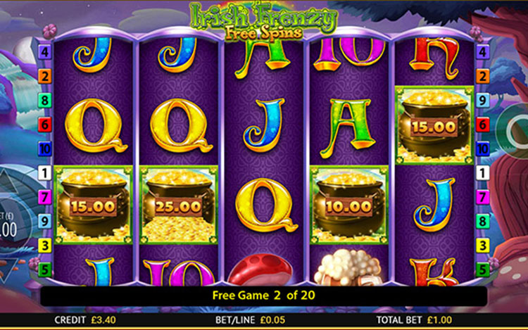 Irish Frenzy Slots Lord Ping