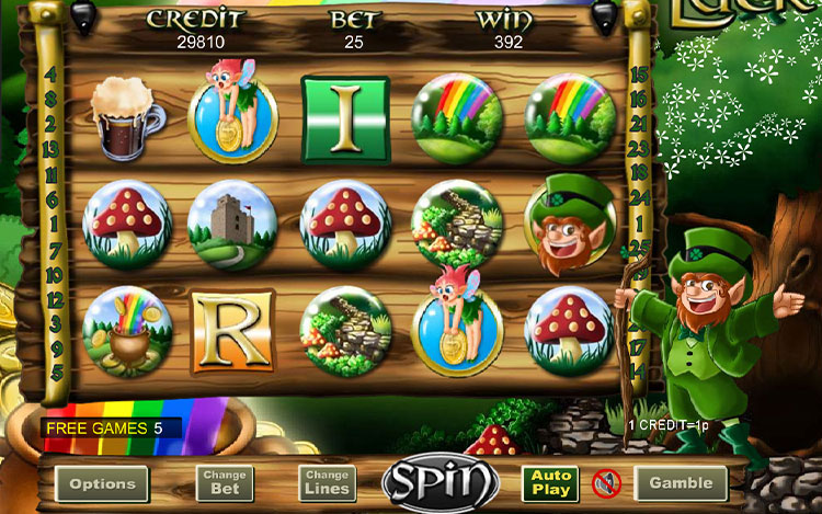 Irish Luck Slots Lord Ping