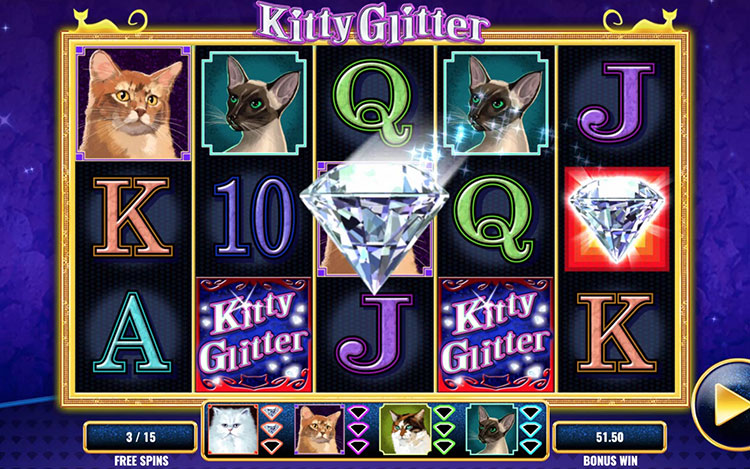 Kitty Glitter Slots Lord Ping