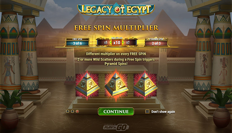 Legacy of Egypt Slots Lord Ping