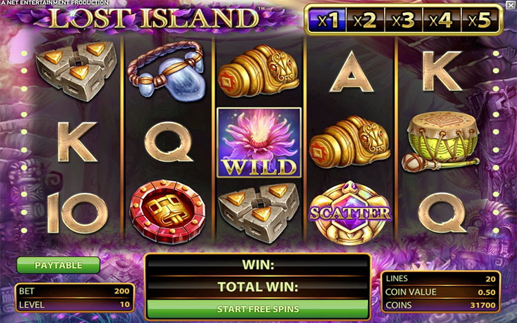 Lost Island Slots Lord Ping