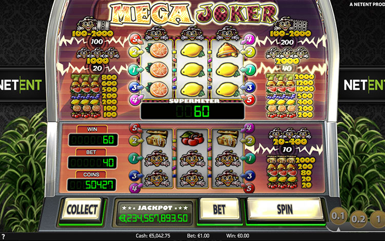 Mega Joker Slots Lord Ping