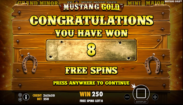 Mustang Gold Slots Lord Ping