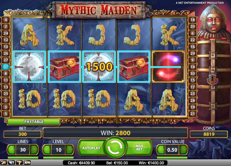 Mythic Maiden Slots Lord Ping