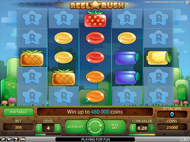 Reel Rush Slots Lord Ping