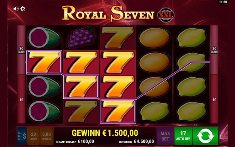 Royal Seven XXL Slots Lord Ping