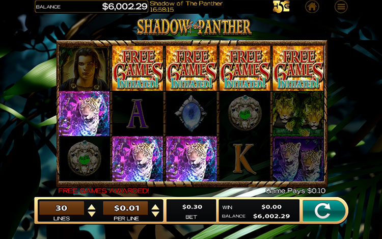 Shadow of the Panther Slots Lord Ping