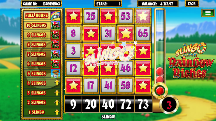 Slingo Rainbow Riches Slots Lord Ping