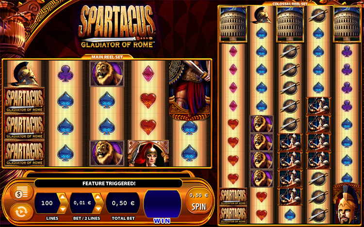 Spartacus Slots Lord Ping
