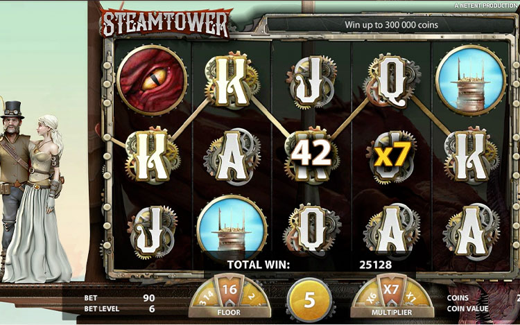 Steam Tower Slots Lord Ping