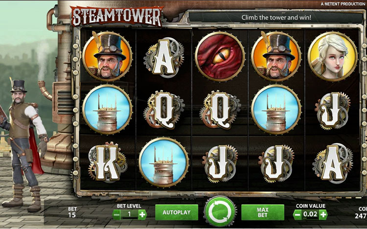 Steam Tower Slots Lord Ping