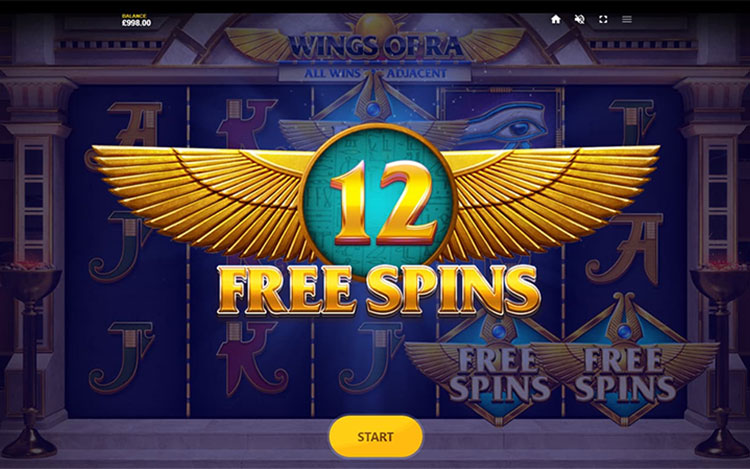 Wings of Ra Slots Lord Ping